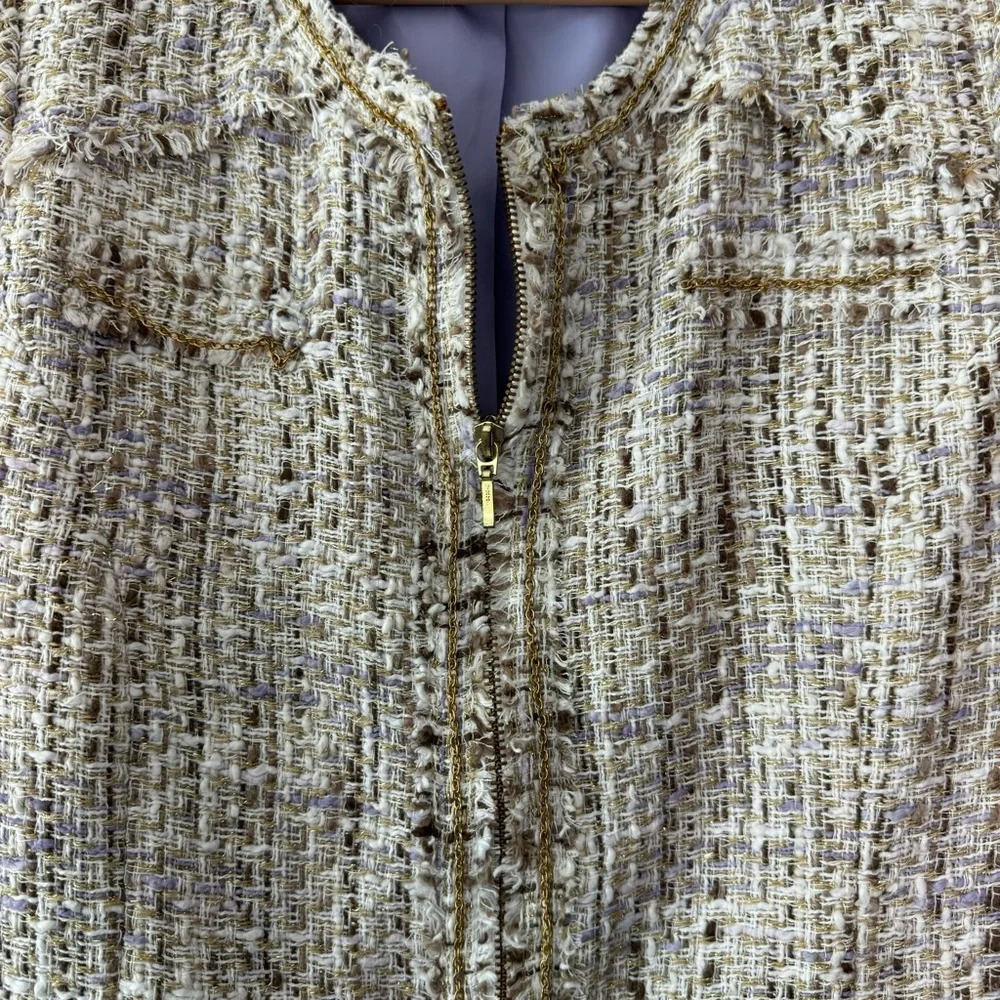 Chicos Tweed Jacket - image 3